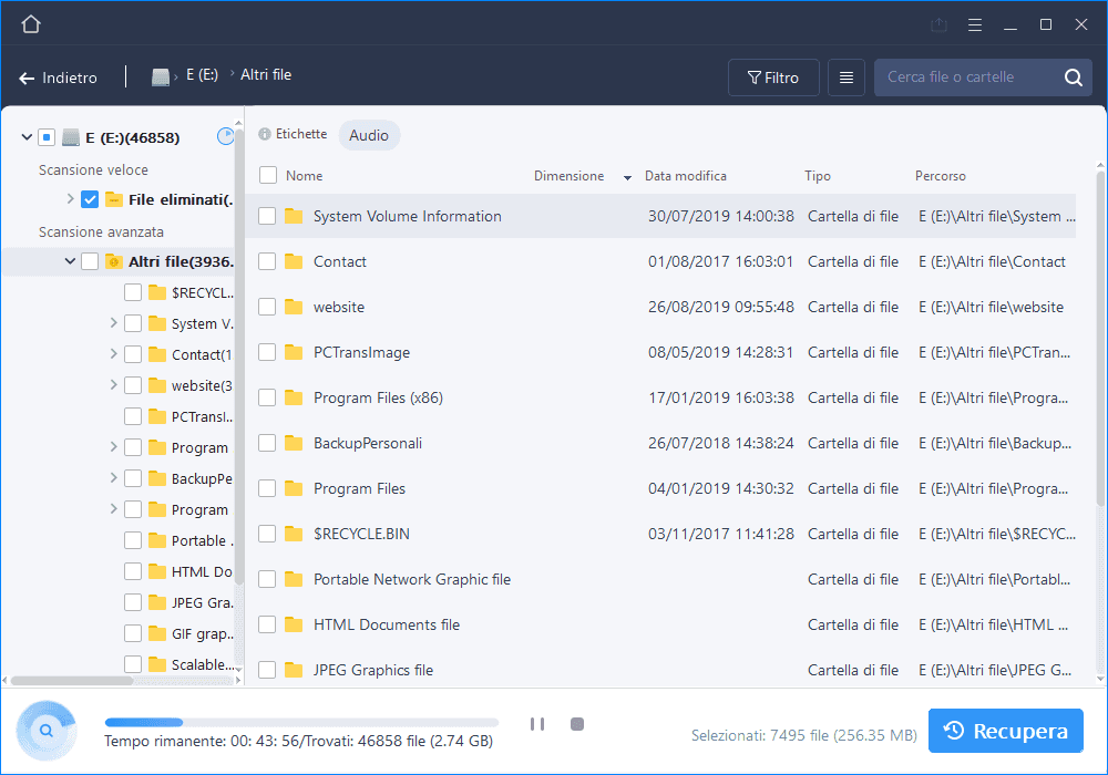 Come Recuperare File Cancellati Dal Cestino Windows 7