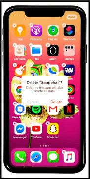 come correggere la qualità della fotocamera di Snapchat - reinstallare Snapchat - 2