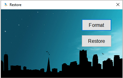 interfaccia di Apacer USB 3.0 repair tool