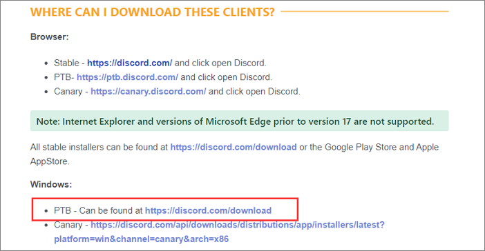scaricare discor ptb