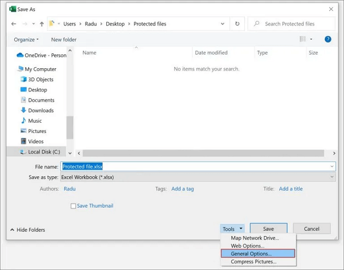 excel salva come strumenti