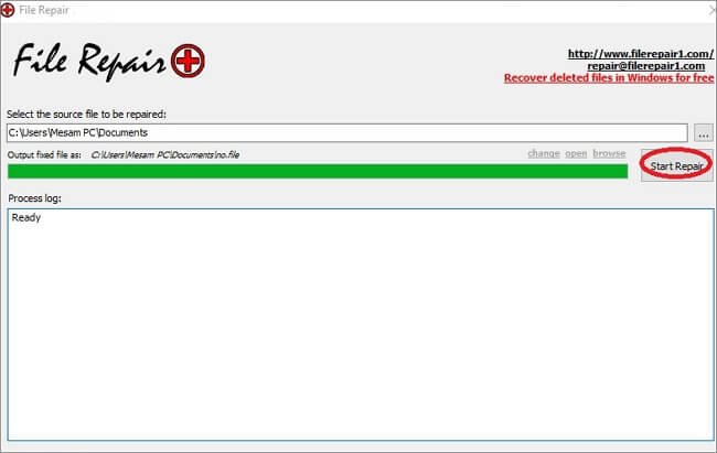 Strumento di riparazione file di Windows 10 - Riparazione file