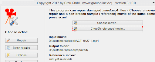 Grangmbh video repair