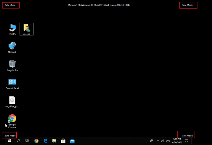 come assicurarti di essere in modalità provvisoria