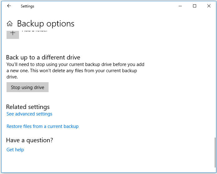 Recupera i file dopo l'installazione pulita di Windows 10 utilizzando Cronologia file
