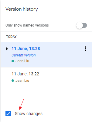 recuperare il documento google docs non salvato passaggio 2