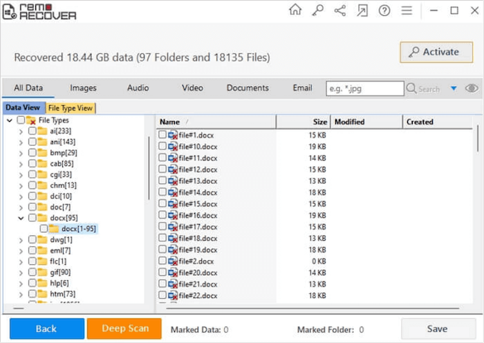 software per riparare file Word di Remo