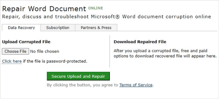 Online OfficeRecovery