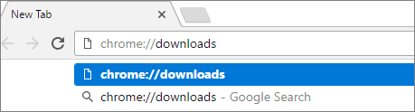 Ripristina i download di Chrome eliminati