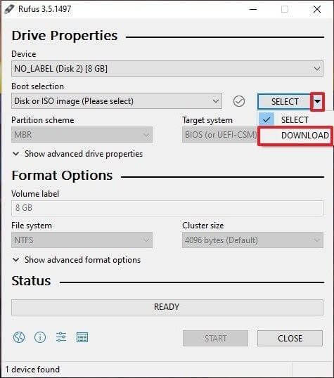 scarica il file ISO di Windows 7