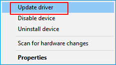 update driver