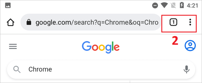 visualizza la cronologia di Chrome su iPhone