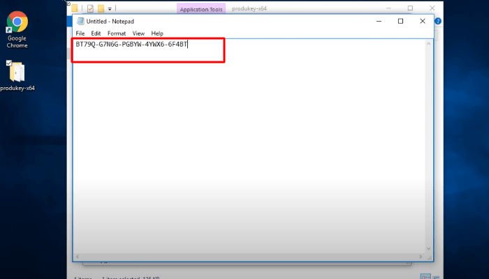 incollare il codice nel blocco note