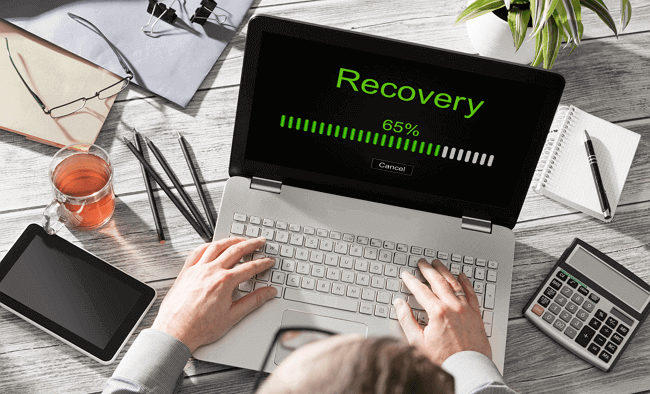 entrare in modalità di ripristino