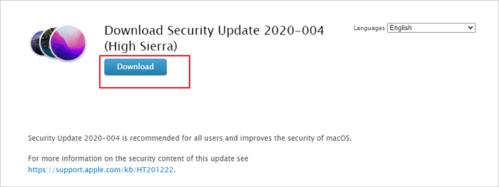 Scarica macOS High Sierra - 2