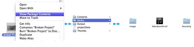 recuperare i file GarageBand cancellati