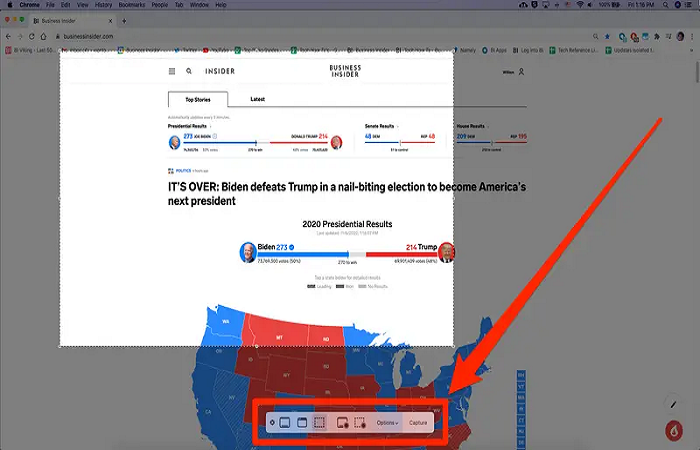 prendere screenshot sul mac