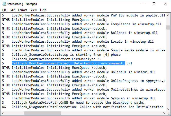 Controlla se Windows utilizza Legacy o UEFI in Esplora file