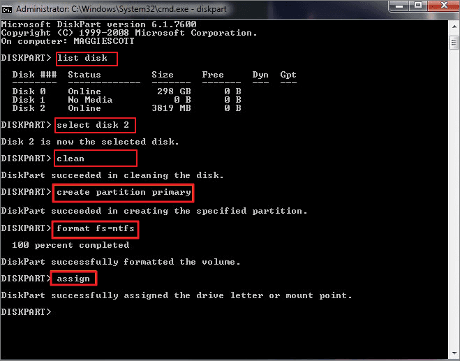  Guida 2023 Come Formattare USB Utilizzando CMD EaseUS