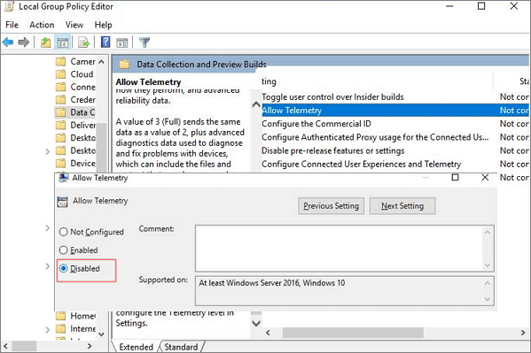 Risolto il problema con il disco alto della telemetria di compatibilità Microsoft