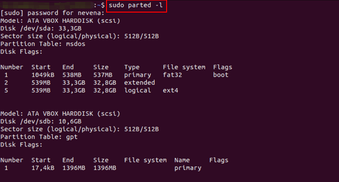 comando separato - 1