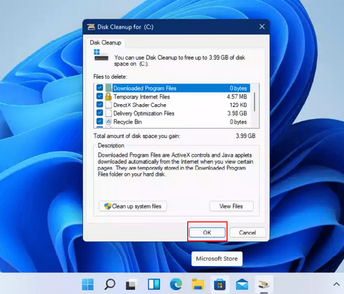 liberare lo spazio di disco in Windows 11