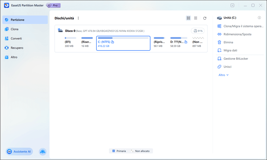 EaseUS Partition Master