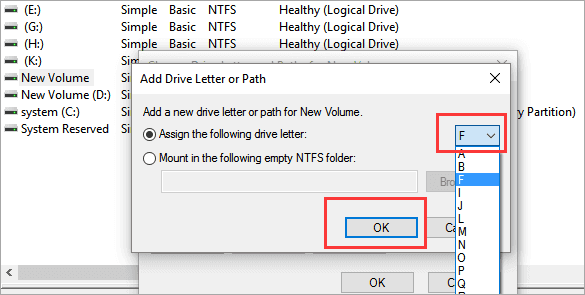 trovare partizione nascosta in Windows 10/8/7.