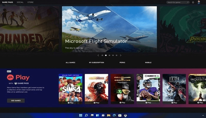 funzione di gioco #2 di Windows 11