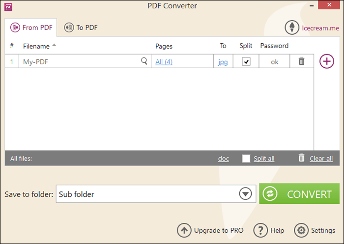 convert pdf to jpg using icecream pdf converter