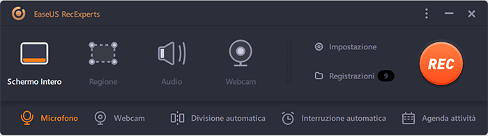 registrare discord audio