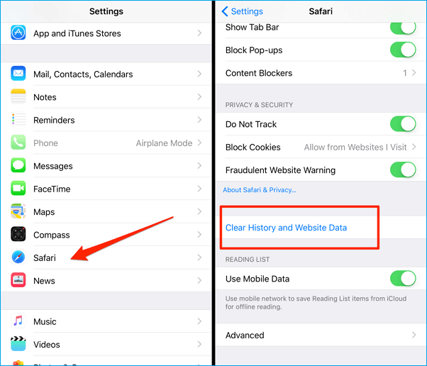 dati chiari sul safari