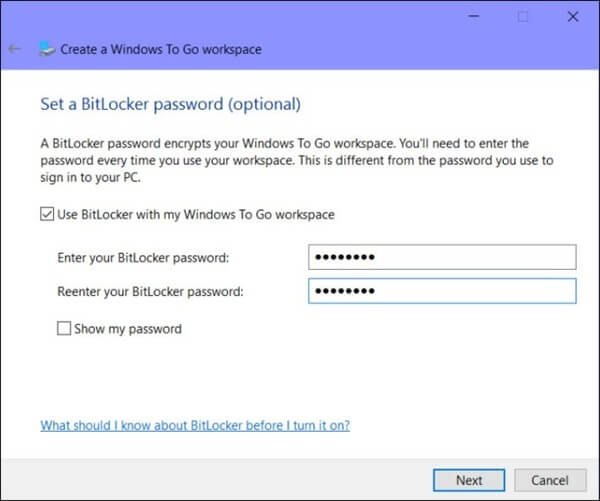 crea le finestre per andare al passaggio 3