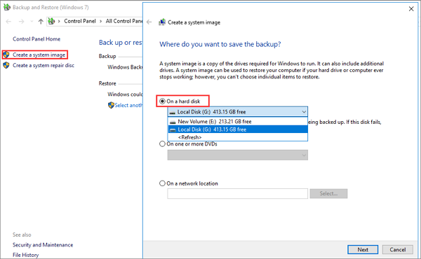 come eseguire il backup del computer su usb
