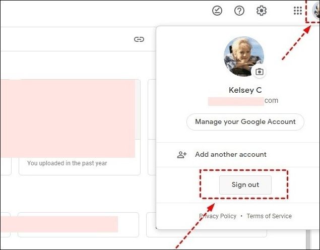 clicca su Esci nella finestra di dialogo