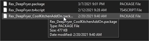 estensione file mod