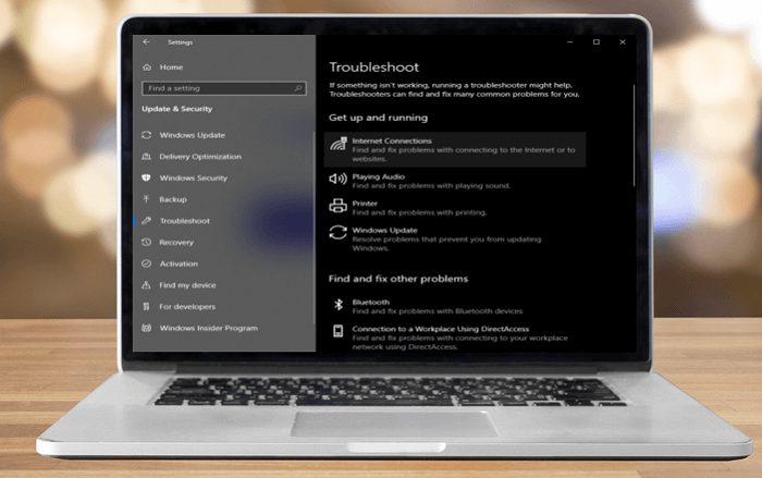 eseguire lo strumento di risoluzione dei problemi di Windows 11