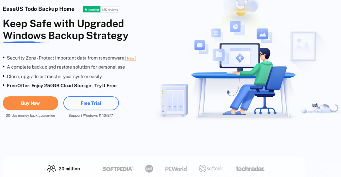 EaseUS Todo Backup versione free