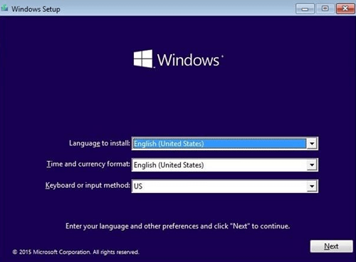 imposta linguaggio windows 10