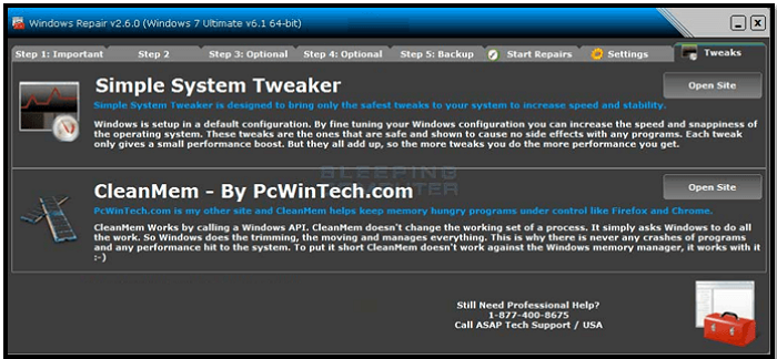 riparazione di Windows emettendo un segnale acustico al computer