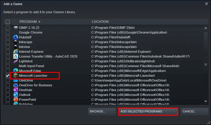 Sposta i giochi Origin su Steam