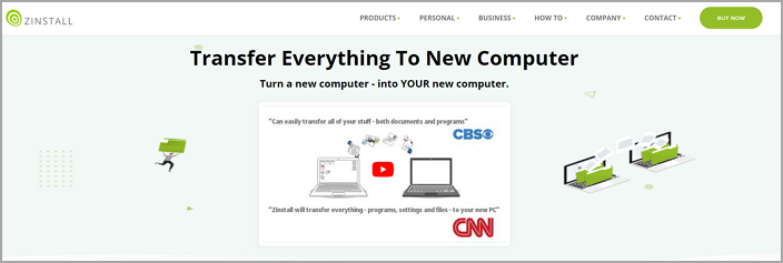 interfaccia zinstall