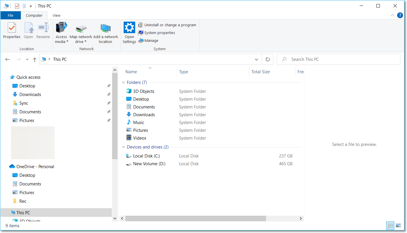 file manager w10