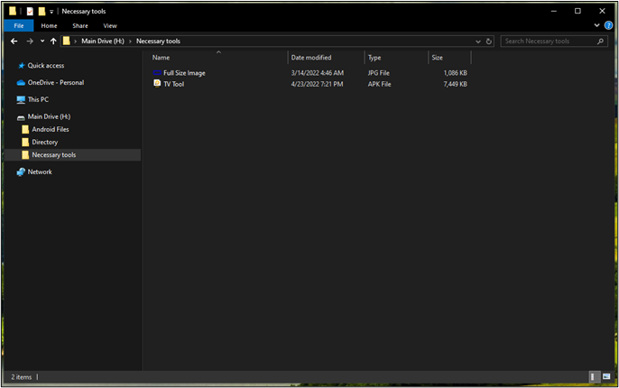 Strumenti necessari per l'unità principale