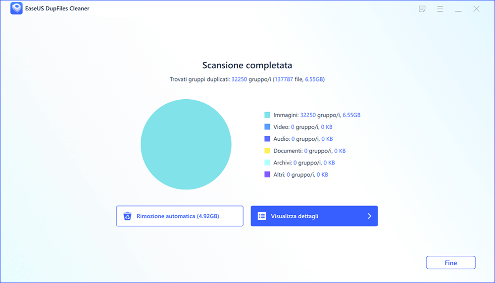eliminare l'immagine duplicata passaggio 3