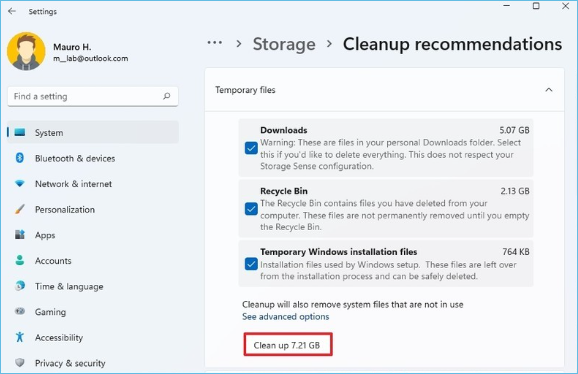 consigli per la pulizia dei file temporanei