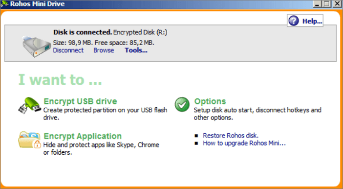 blocca le unità flash robos - 1