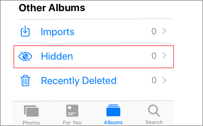 altro album iphone