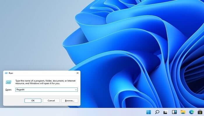 Utilizza l'editor di registro - 1