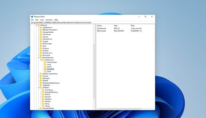 Utilizza l'editor di registro - 2